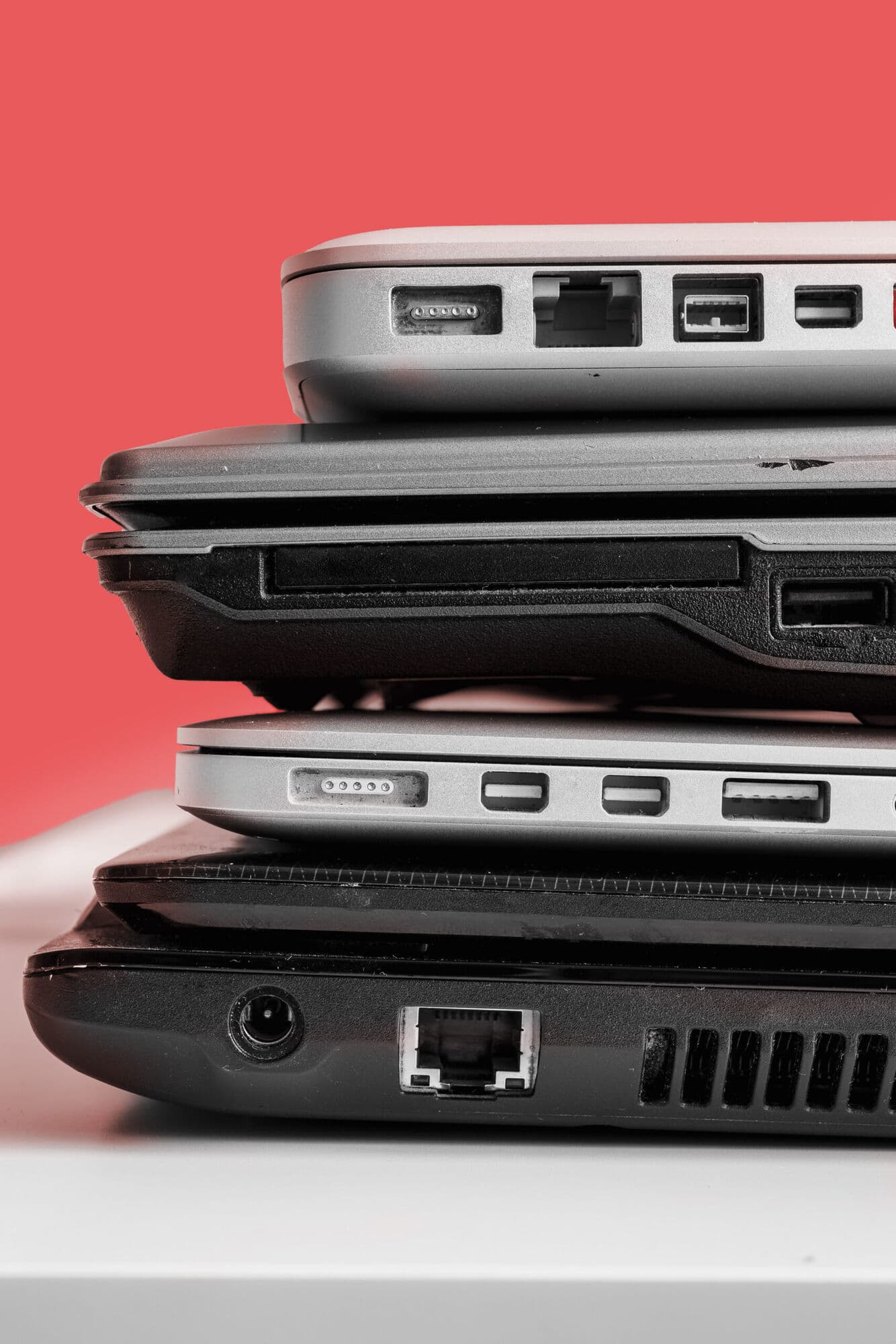 Donated laptops restored and ready for a second life